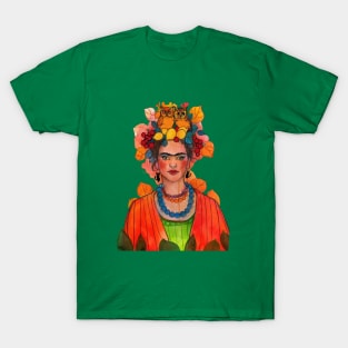 Frida and the Owls T-Shirt